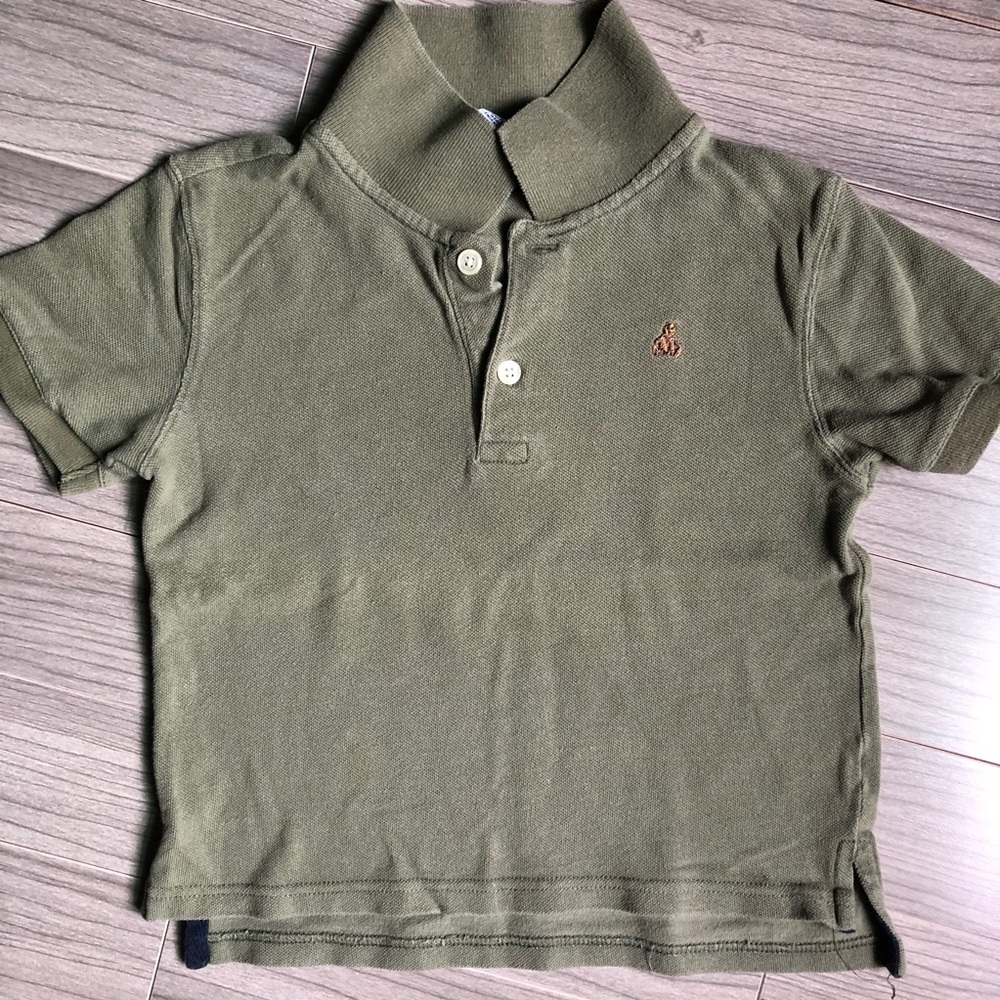 Baby Gap khaki polo shirt